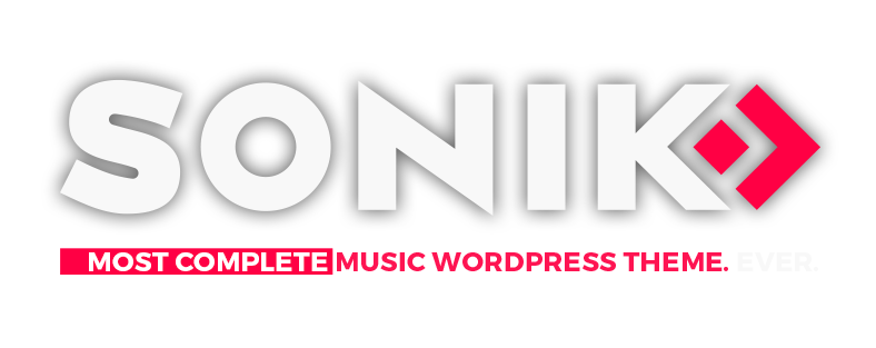 Sonik Music Wordpress Theme