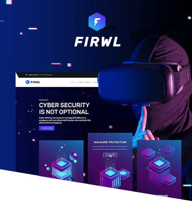 Firwl - Cyber Security WordPress Theme - 2