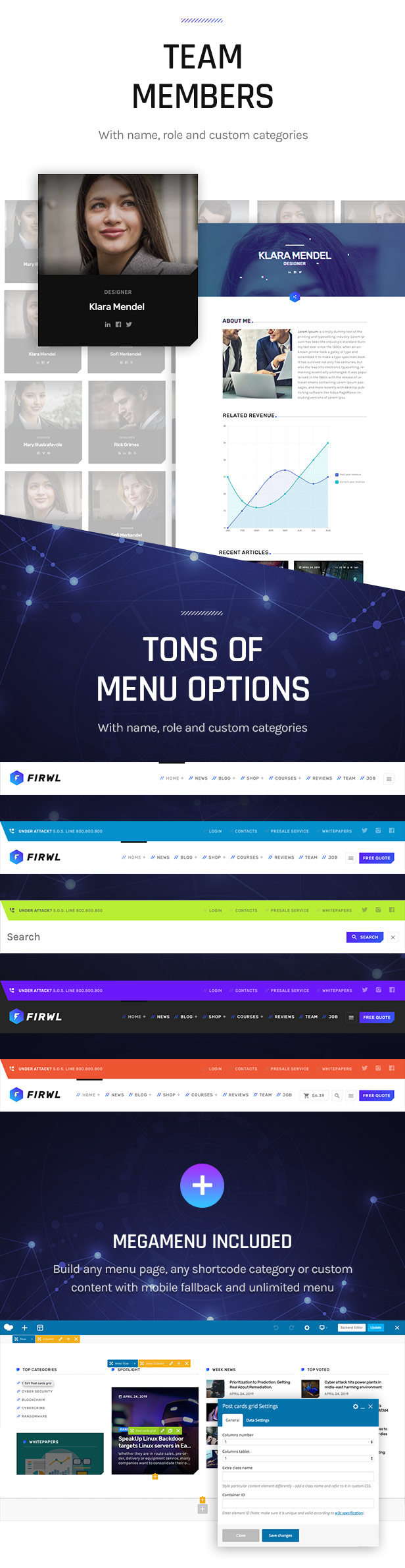 Firwl - Cyber Security WordPress Theme - 14