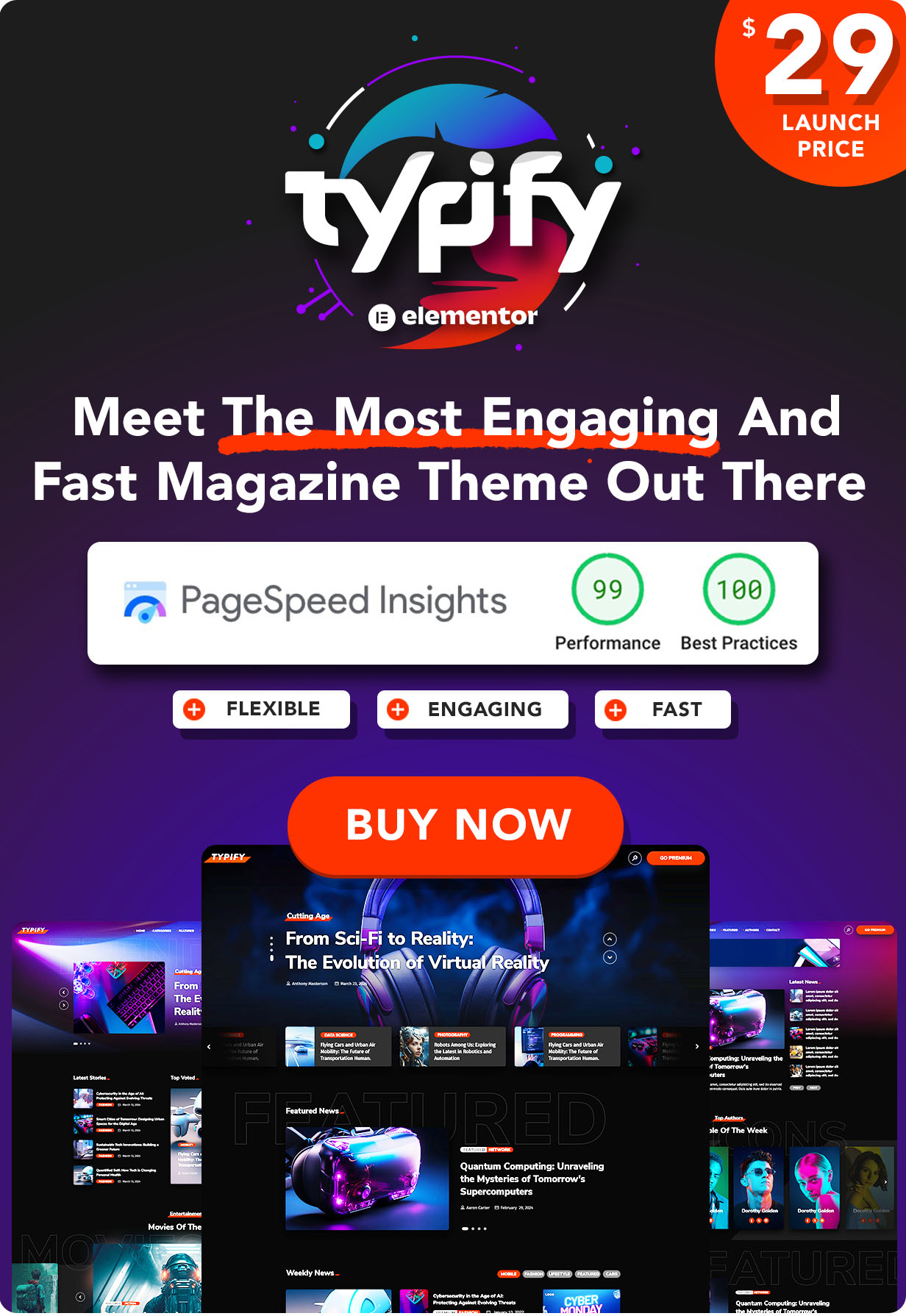 Typify - Newspaper & Magazine WordPress Theme - 1