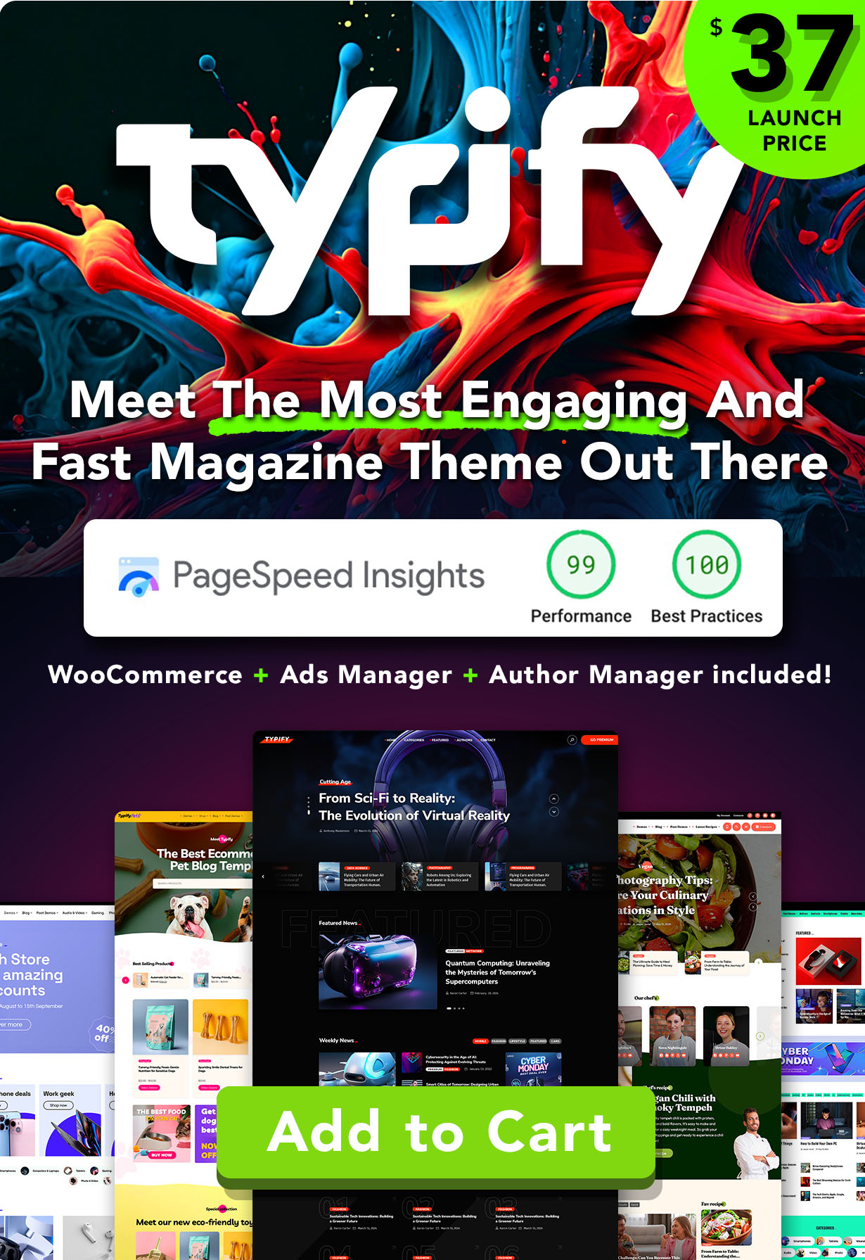 Typify - Newspaper & Magazine WordPress Theme - 1