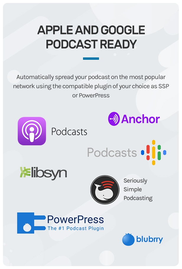 Wpcast - Audio Podcast Tema de WordPress - 5