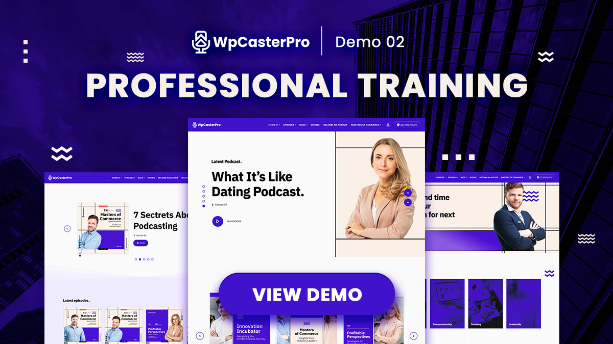 WpCasterPro - Podcast WordPress Theme - 4